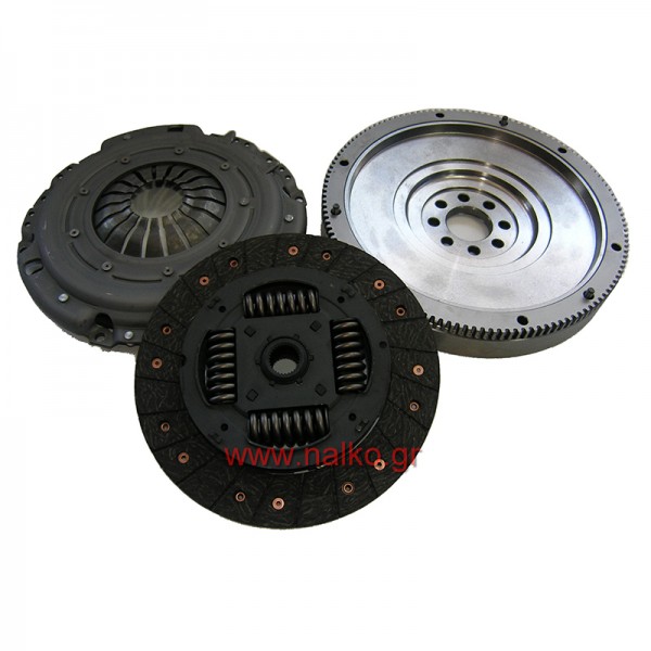 ΣΕΤ ΣΥΜΠΛΕΚΤΗ VW Transporter Mk IV, 2.5 TDI,95 - 03 (kit incl. Rigid Flywheel (κωδ: WVW048F)