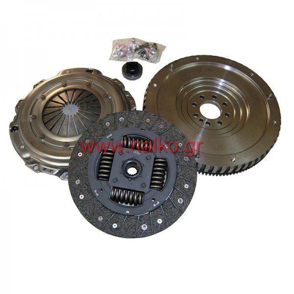 ΣΕΤ ΣΥΜΠΛΕΚΤΗ Peugeot 307 2.0 HDI 02- (kit incl. Rigid Flywheel) (κωδ: WCP031F)